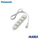 パナソニック Panasonic OAタップ(接地15A抜け止め形)(4コ 1個 WCH2414H 【DIY】【工具のMARUI】