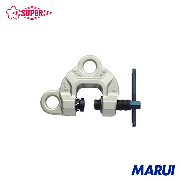 スーパーツール スーパー ねじ式クランプ スクリューカムクランプ(ダブル・アイ型)ツイストカム式 基本使用荷重0.5t(RFIDチップ搭載/S・M・A・Я・T管理アプリ対応) 1台 SDC0.5SRF 【DIY】【工具のMARUI】