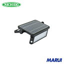 日動工業 NICHIDO ソーラーLEDセンサーライト エコフラッシュ10W 1台 SOL10PIR60K 【DIY】【工具のMARUI】