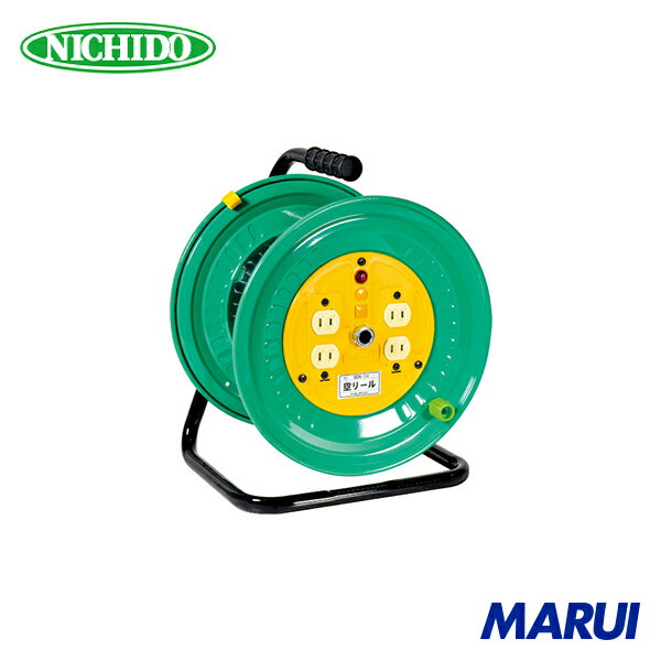 Rakuten - 日動工業 NICHIDO 空リール 100V コンセント4個付 1台 NDN04 | コードリール