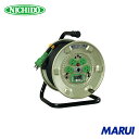 日動工業 NICHIDO 電工ドラム 100V 漏電保護専用ブレーカー付 極太電線 20m 1台 NNPEB24F 【DIY】【工具のMARUI】