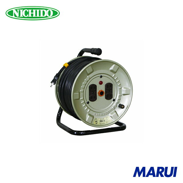 ��ư���� NICHIDO �Ź��ɥ�� 100V �������ʤ� 50m 1�� NNP504D ��DIY�ۡڹ����MARUI��
