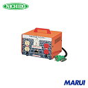 日動工業 NICHIDO 昇圧専用トランス 安全型(連続定格) 3KVA 3芯タイプ アース付 過負荷漏電保護兼用ブレーカー付 1台 MEK30 【DIY】【工具のMARUI】(3)