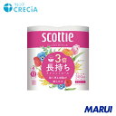 日本製紙クレシア クレシア トイレットペーパー スコッティフラワーパック3倍長持ち4ロールダブル(22767/22775) 1Pk 22775 【DIY】【工具...