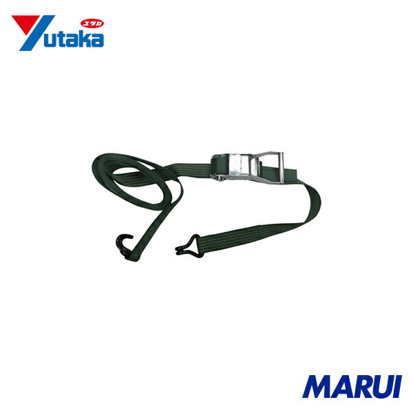 ユタカメイク ベルト荷締機コブラ 50mm×5m×1m Jフック 1台 V50JD 【DIY】【工具のMARUI】