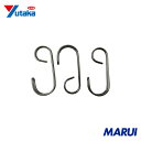 ユタカメイク 金具 ゴムロープ金具 広口フック3ヶ入 1S GA09 【DIY】【工具のMARUI】(4)