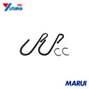 ユタカメイク 金具 ゴムロープ金具Gセット 黒タキロングフック2止金具2 1個 GA07 【DIY】【工具のMARUI】