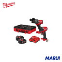 milwaukee M18 FUEL パワーパック(振動ドリル、インパクトドライバー) 1S M18FPP2A3502PJP 【DIY】【工具のMARUI】