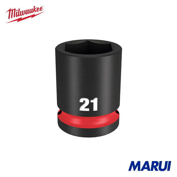 Rakuten - milwaukee ミルウォーキー SHOCKWAVE IMPACT DUTY インパクトソケット 1/2インチ(12.7mm)角 21mm 1個 49666253 | インパクトレンチ