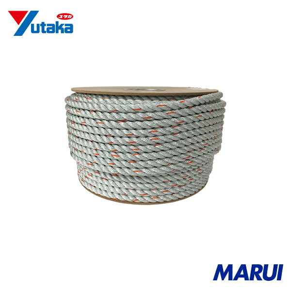 ユタカメイク ダイヤロープドラム巻 12φ×100m 1巻 PRDP6 【DIY】【工具のMARUI】