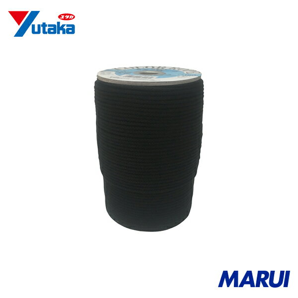 ユタカメイク アクリルカラーボビン巻 3mm×150m ブラック 1巻 PAC412 【DIY】【工具のMARUI】