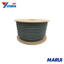 ユタカメイク ポリエチレンロープドラム巻 16mm×100m グレー 1巻 PRE168 【DIY】【工具のMARUI】(4)