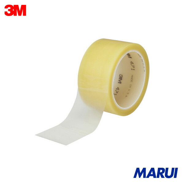 Tapes, Adhesion Goods - 3M 高機能ラインテープ 471 透明 50mmX18.2m R 1巻 471TRA50X18R 【ラインテープ 車 モルテン 駐車場 コンクリート ラインテープゴールド】