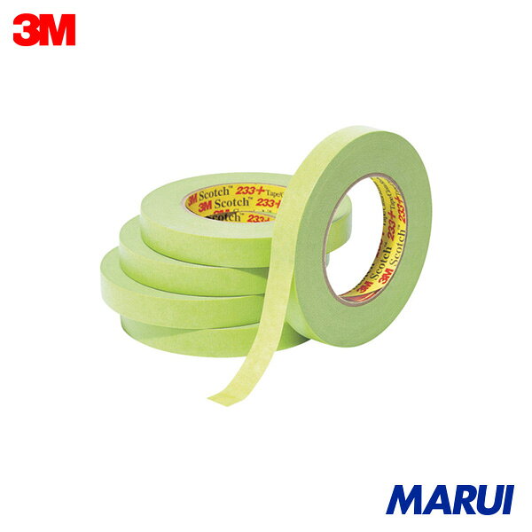3M スコッチ マスキングテープ 233プラス 12mmX55m 1巻 233P12X55 | マスキングテープ