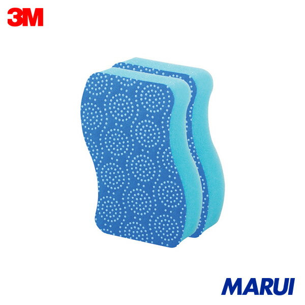 3M スコッチ・ブライト スクラブドット清潔スポンジ2個パック(ブルー) 1組 SDS02KB2PM 【DIY】【工具の..