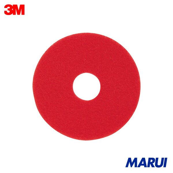 3M レッドバッファーパッド 赤 380×82mm (5枚入) 1箱 RED380X82 【DIY】【工具のMARUI】