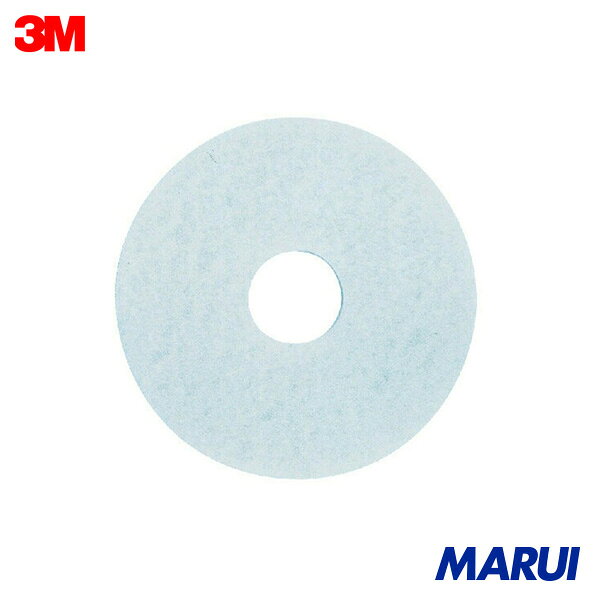 3M ホワイトスーパーポリッシュパッド 白 380×82mm (5枚入) 1箱 WHI380X82 | ポリッシャー