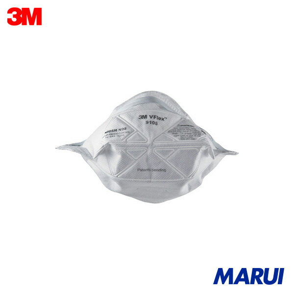 3M Vフレックス[[TM上]] 折りたたみ式防護マスク 9105 N95 レギュラー 50枚/1箱 1箱 9105N95 【DIY】【..