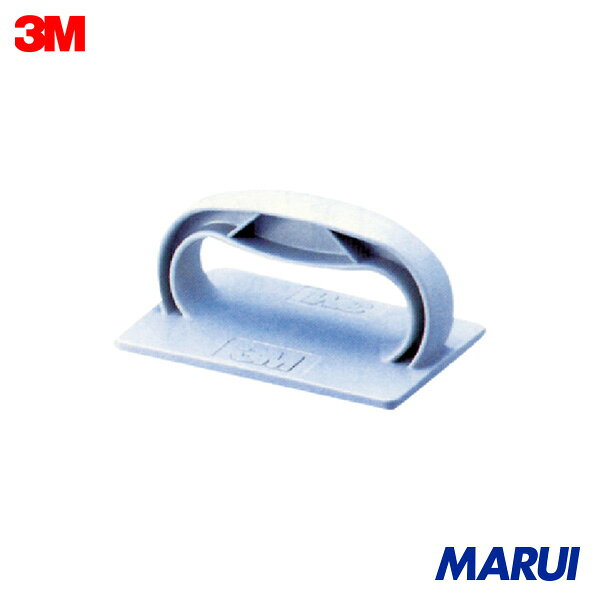 3M スコッチ・ブライト パッドホルダー #961 82X118mm グレー 1個 961ASD | シート研磨材