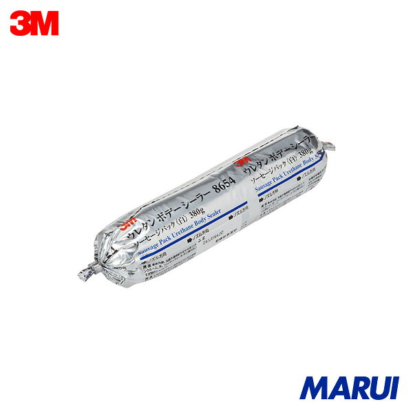 3M 自動車補修用シーリング材 ウレタンボデーシーラー ソーセージパック 8654 白 380g 1本 8654 【DIY..