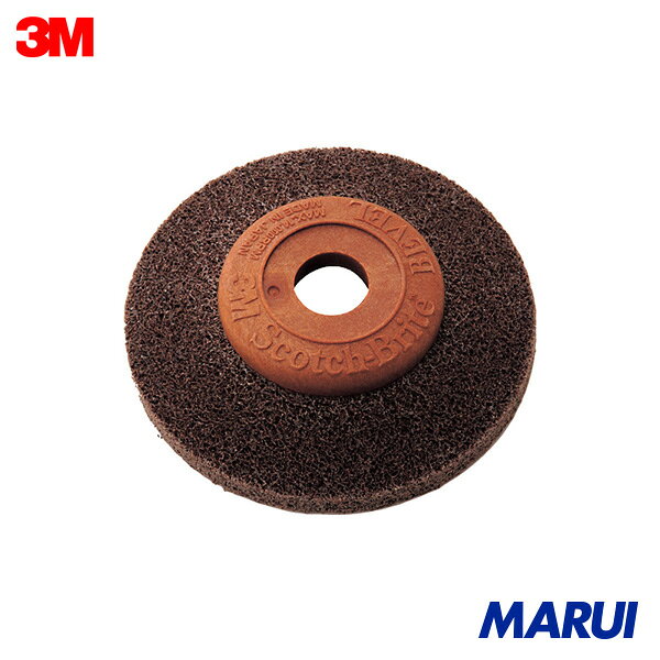 3M スコッチ・ブライト ベベルブラウン エアー工具用 #180相当 10個 BEBERUBROAIR 【DIY】【工具のMARU..