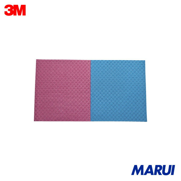 3M スコッチ・ブライト セルロースクロス 無地 ピンク・ブルー各1枚入 1Pk CCLPB 【DIY】【工具のMARUI】