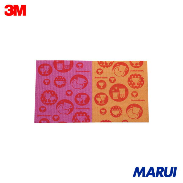 3M スコッチ・ブライト セルロースクロス デザインシリーズ ピンク・オレンジ各1枚入 1Pk CCLD2 【DIY..
