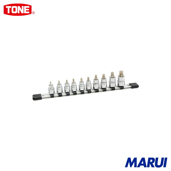 Rakuten - TONE ショートトルクスソケットセット 強力タイプ・ホルダー付 10点セット 1S HTX310S | ヘックスローブソケット
