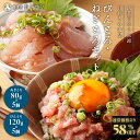 S【衝撃の58%OFF!】 びんとろ(120g×5) & ねぎとろ (80g×5) セット 合計1kg びんちょうまぐろ切り落とし きはだまぐろたたき ギフト ...