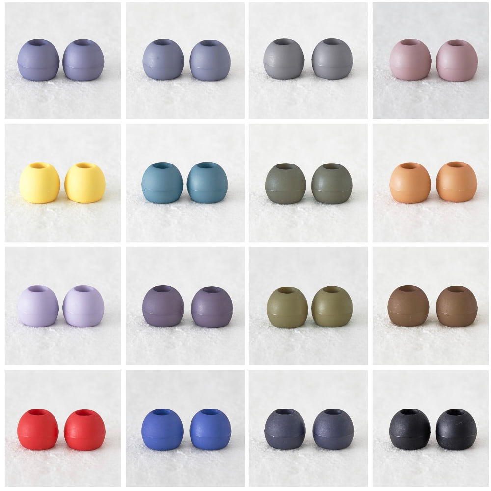 オリジナル ループエンド 全37色 6個入 No.2【17色】【商用利用可】 3~4mmひも用