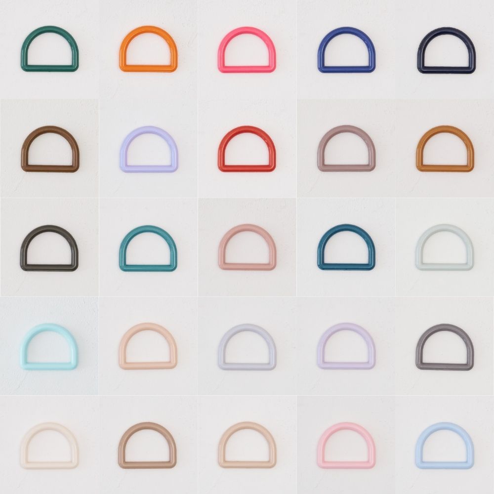 オリジナル Dカン 25mm 全40色 3個入 入園 入学 入園グッズ【商用可能】