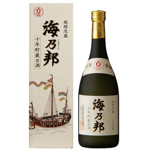 (沖縄)海乃邦 25度 720ml 十年貯蔵古酒...の商品画像