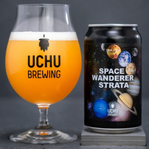 （山梨）SPACE WANDERER STRATA　350ml　缶　10％　要冷蔵　うちゅうブルーイング　クラフトビール　地ビール　宇宙ビール