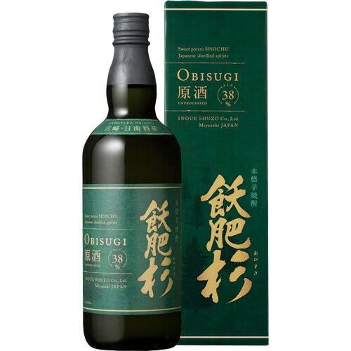 乐天商城 - s【送料無料6本セット】（宮崎）飫肥杉　原酒　38度　720ml　井上酒造　38%　芋焼酎　おびすぎ