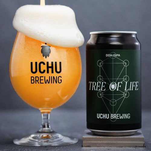 （山梨）TREE OF LIFE　350ml　缶　7％　要冷蔵　うちゅうブルーイング　クラフトビール　地ビール　宇宙ビールのサムネイル