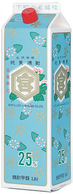 【お買い得品】キンミヤ焼酎(亀甲宮) 25度 1800mlパック 6本セット 金宮