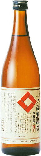 製造年月2017年7月（宮城）一ノ蔵　無鑑査本醸造甘口　720ml　長期熟成酒