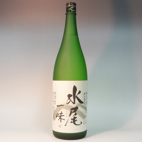 (長野)水尾(みずお)一味辛口純米酒　1800ml