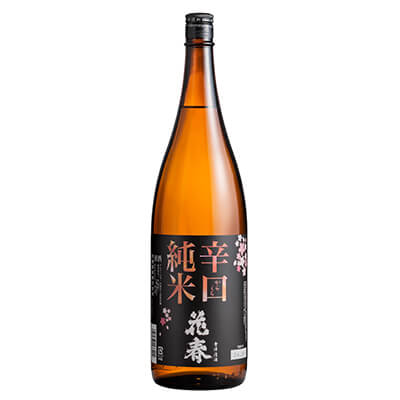 s【送料無料6本セット】（福島）花春　辛口純米酒　1800ml