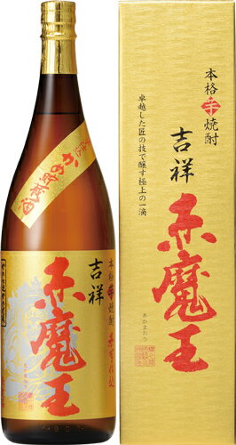 s【送料無料6本入りセット】（宮崎）吉祥　赤魔王　27度　1800ml　芋焼酎