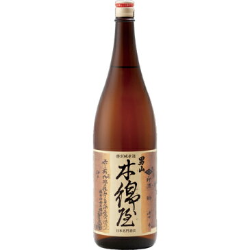 s【送料無料6本セット】（北海道）男山　木綿屋　特別純米酒　1800ml