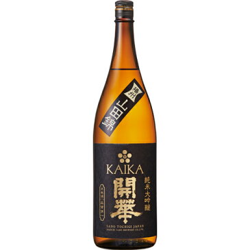 s【送料無料6本セット】（栃木）開華　純米大吟醸　山田錦　1800ml