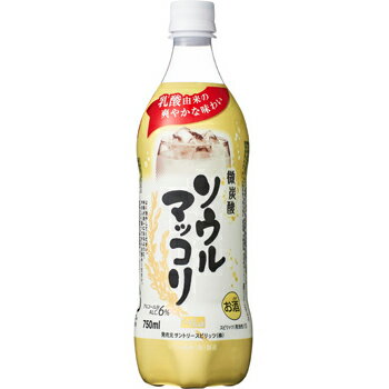 s【送料無料15本セット】サントリー　ソウルマッコリ　750ml　ペット 1