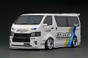 【2023年5月発売】 ignitionモデルT・S・D WORKS HIACE White (1/18 Scale) ミニカー★生産予定数:120pc(3)