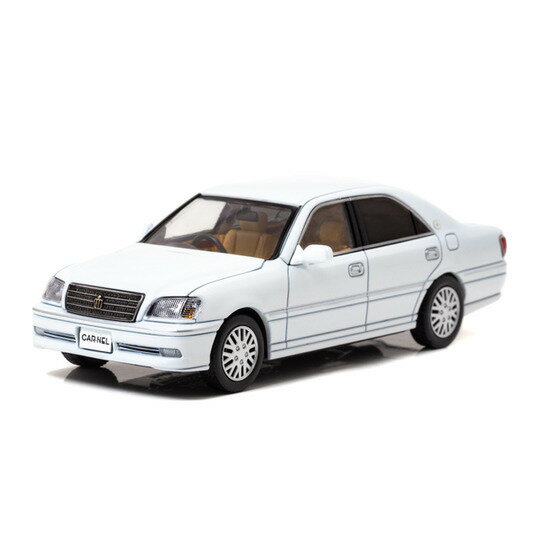 CARNEL ミニカートヨタ クラウン ロイヤルサルーンG (JZS175) 2001 White Pearl Crystal Shine 限定300台 CN430101