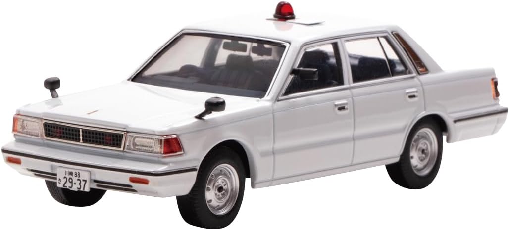 RAI'S 1/43 日産 セドリック (YPY30改) 1985 神奈川県警察高速道路交通警察隊車両 (覆面 白) *限定700台