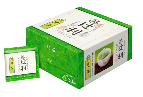 内容量:2g×50P 商品サイズ(高さx奥行x幅):95mmx185mmx175mm 原材料:緑茶(国産) ブラント名: 辻利 メーカー名: 片岡物産 爽やかな香りとおだやかな渋みの優しい味わいの煎茶です。