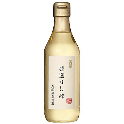 内堀醸造 美濃特選すし酢 360ml すし酢 酢 だし 調味料 米酢 かつお節 利尻昆布 国産
