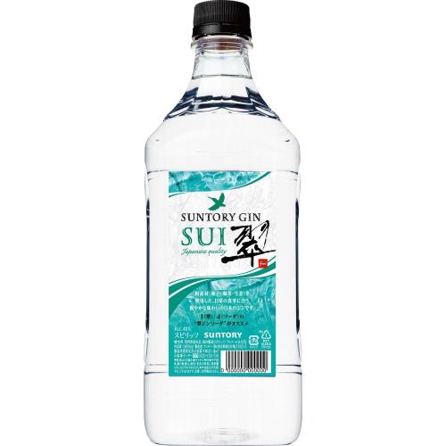 サントリースピリッツ ジャパニーズクラフトジン 翠 (すい) [ ジン 1800ml ]