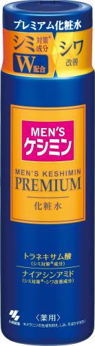 Rakuten - メンズケシミン [ 小林製薬 ] プレミアム化粧水 シワ改善に そばかす対策 ナイアシンアミドとトラネキサム酸 配合/薬用 医薬部外品 (160ml)